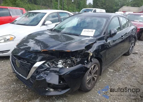 2022 Nissan Sentra Sv Xtronic Cvt из США, поврежденный, VIN 3N1AB8CV1NY301168